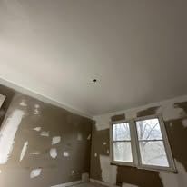 Interior drywall repair and prep work